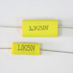 Metallized polyester film capacitor