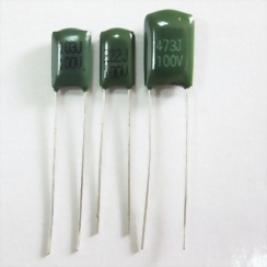 Polyester film capacitor